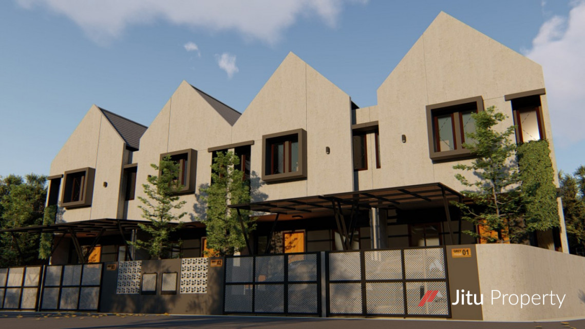 Dijual Rumah Syariah di Perumahan Grey House di Pusat Kota Serang