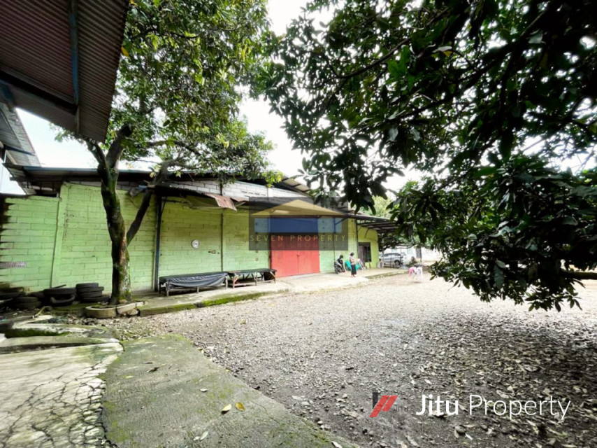 Gudang Bagus Include Bangunan Mess Siap Pakai di Gunung Putri