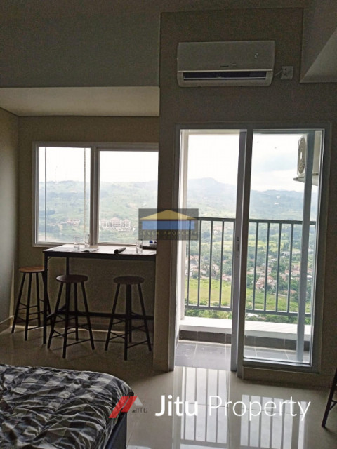 Dijual Apartement 1 BR Full Furnished Siap Pakai di Royal Sentul Park