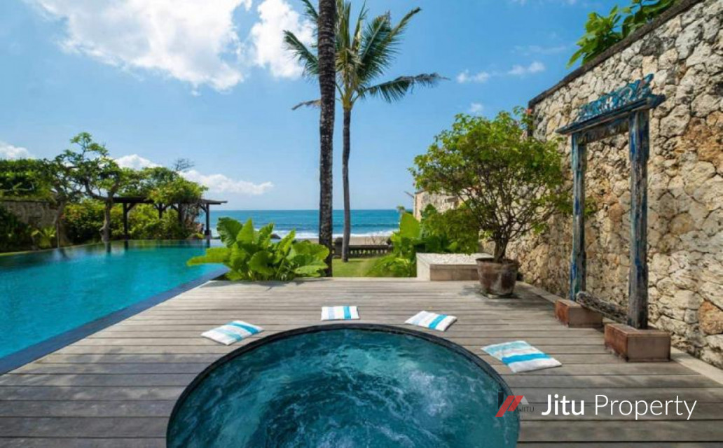 Dijual villa modern mewah canggu beachfront luas 600m2