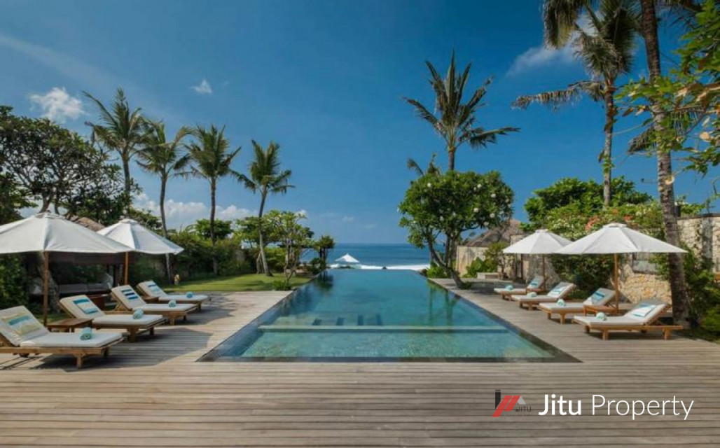 Dijual villa modern mewah canggu beachfront luas 600m2
