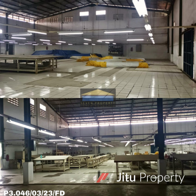 Dijual Gudang dan Kantor Bagus Siap Pakai Lokasi Strategis di Sentul