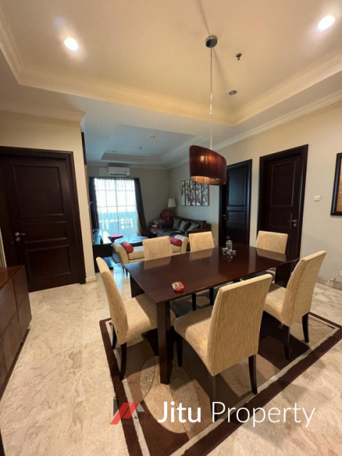 Dijual unit apartment belleza private lift lantai 16