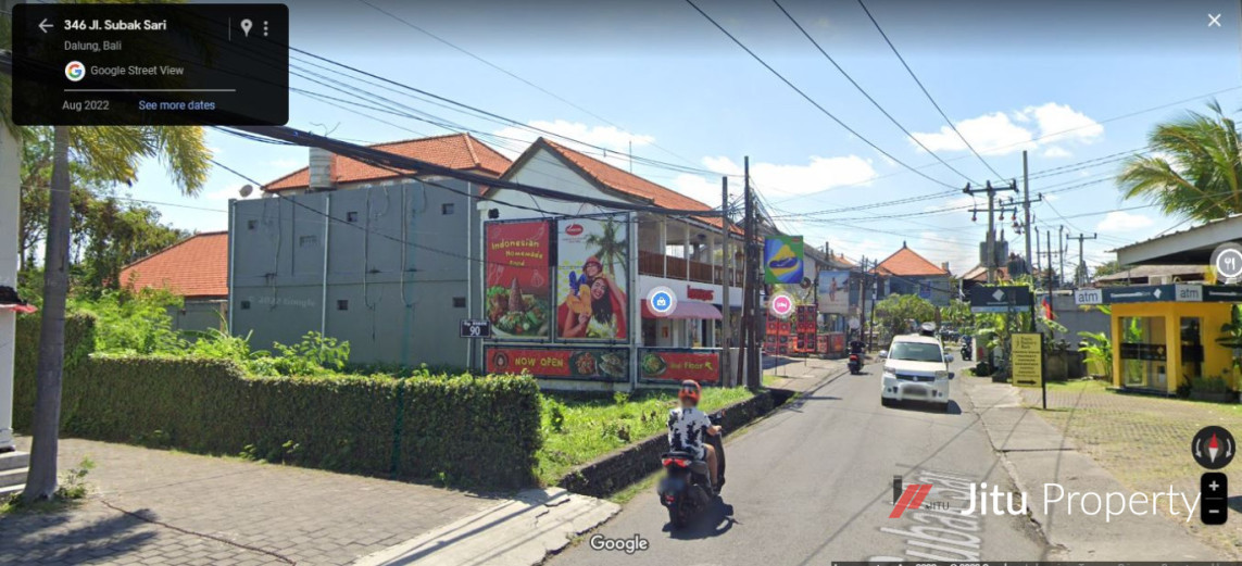 Dijual Tanah Dekat Pantai Batu Belig, Berawa Bali. 12M/are