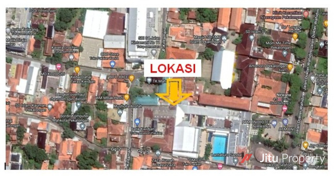 Dijual Rumah Strategis Pekalongan Jawa Tengah Belakang Yogya DeptStore