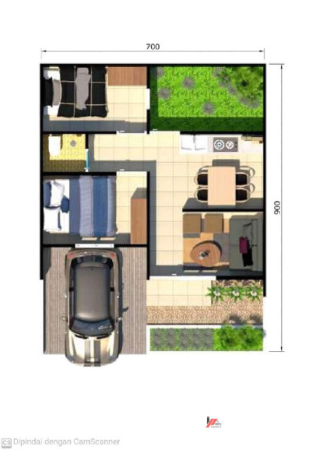 Dijual Rumah Minimalis Di Perumahan Grand Imperium Dawuhan Strategis