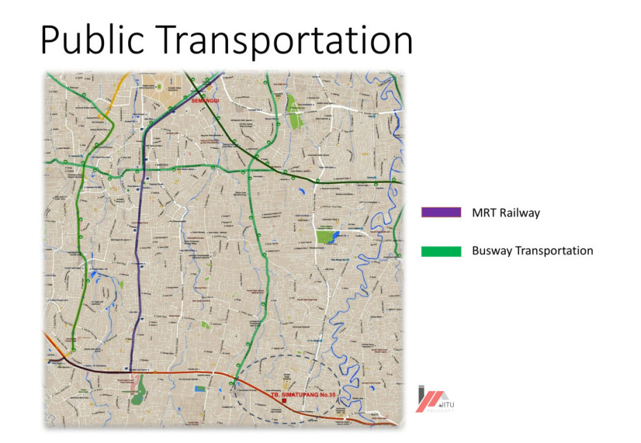 Dijual Tanah Kosong TB Simatupang Strategis Jakarta Selatan