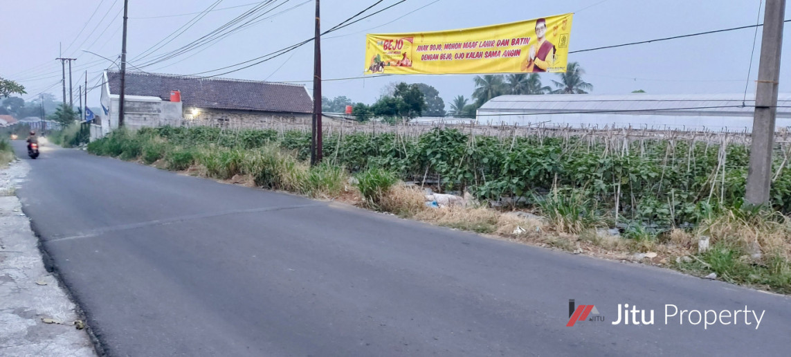 Dijual Tanah Cibungbulang Bogor Strategis Pinggir Jalan SHM
