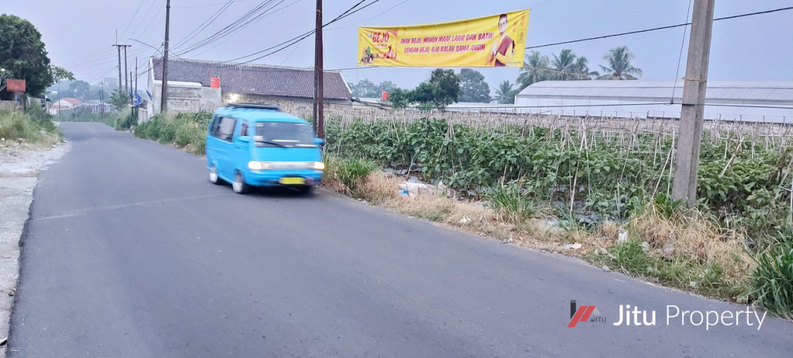 Dijual Tanah Cibungbulang Bogor Strategis Pinggir Jalan SHM
