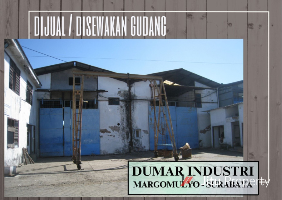 Dijual Gudang Siap Guna Asem Rowo Surabaya Dumar Industri Margomulyo