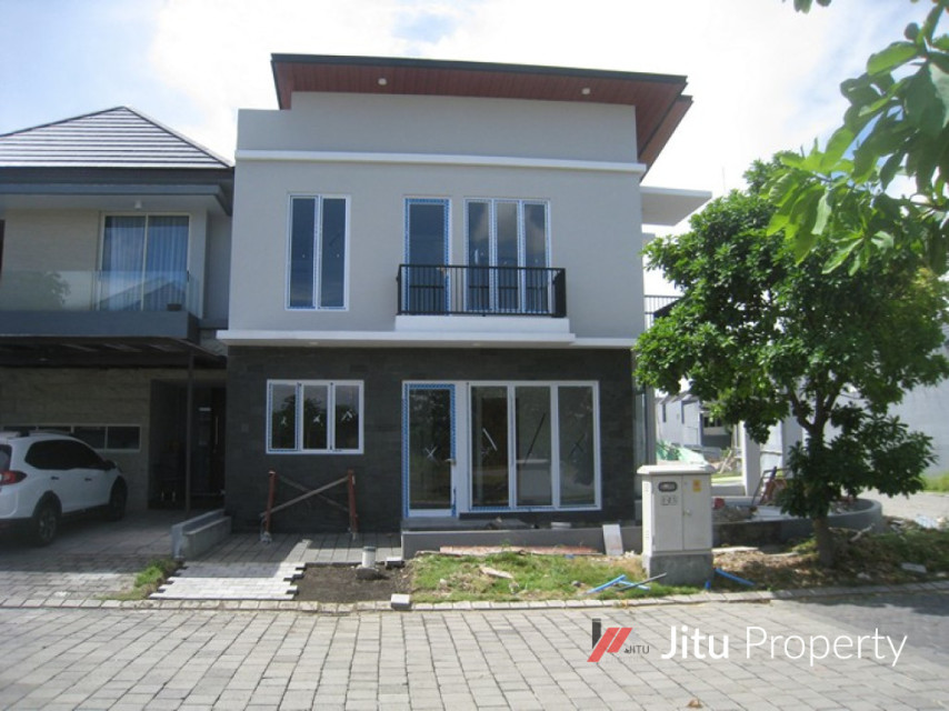 Dijual Rumah baru Minimalis Hook di Graha Natura, Surabaya
