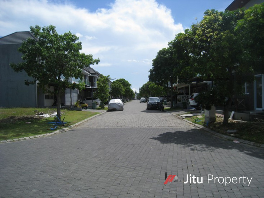 Dijual Rumah baru Minimalis Hook di Graha Natura, Surabaya