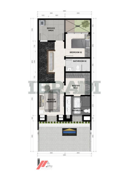Dijaul Rumah 2 Lantai di Jagakarsa Jakarta Selatan Vidorra Residence