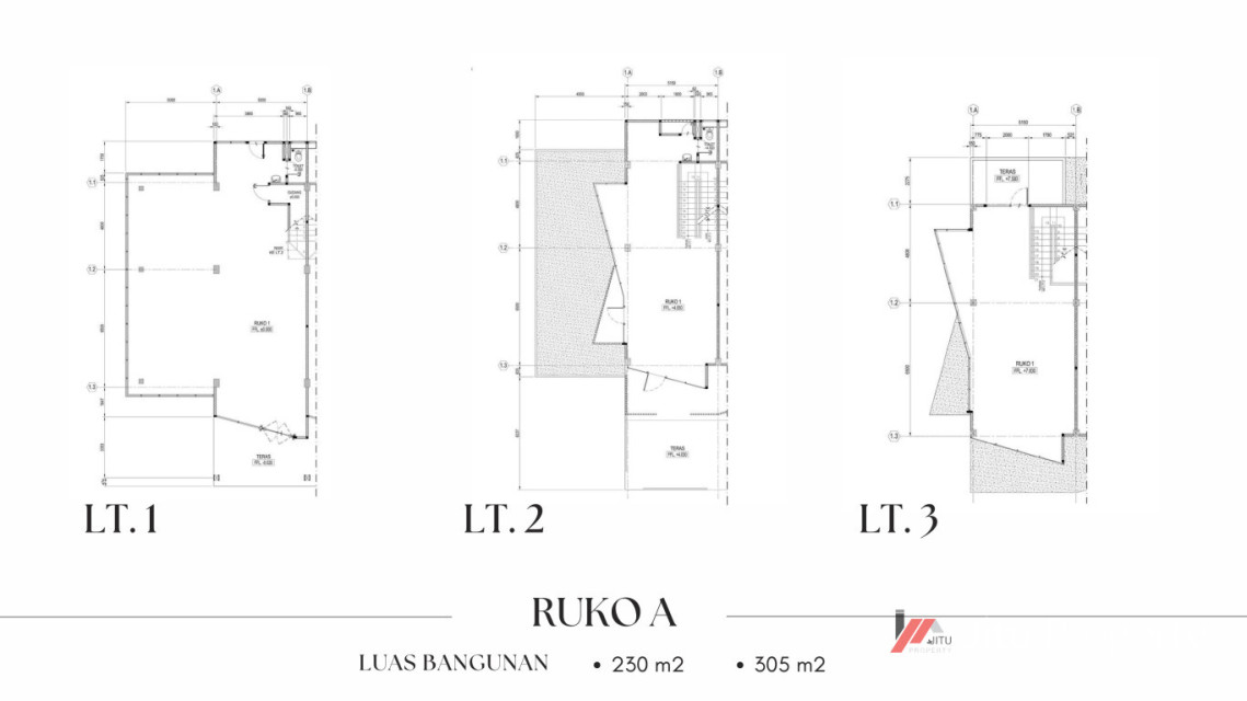 Dijual unit Ruko di Kawasan Royal Sentul Park, Ruko A1 Kabupaten Bogor