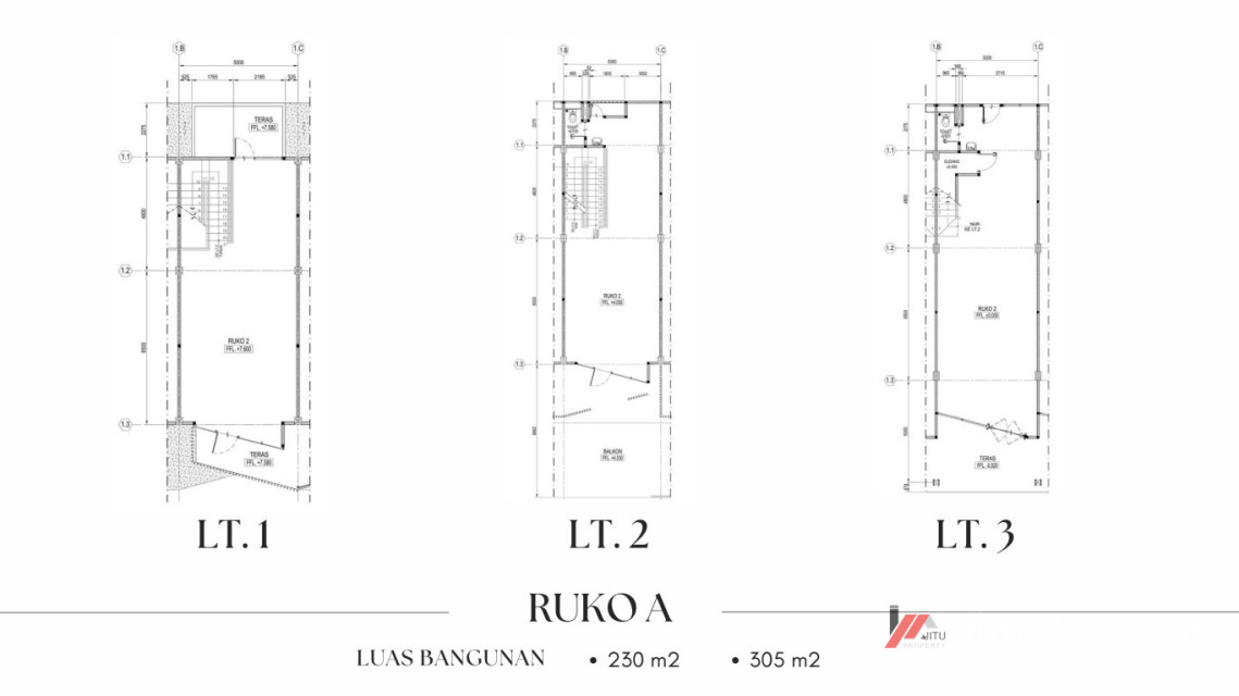 Dijual unit Ruko di Kawasan Royal Sentul Park, Ruko A2 Kabupaten Bogor