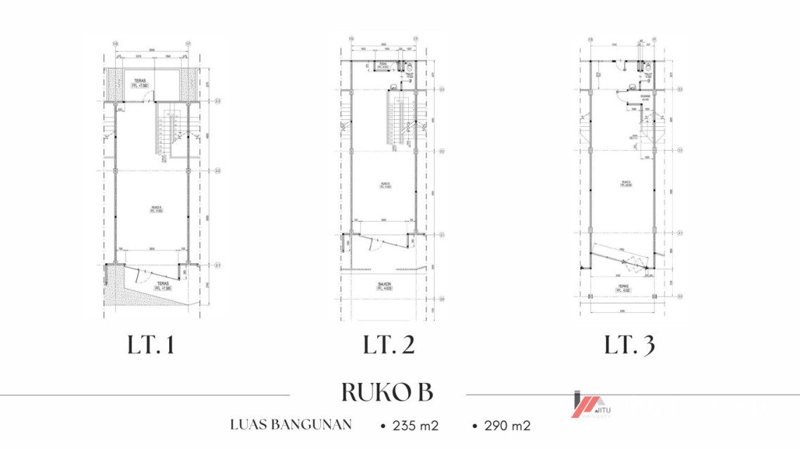 Dijual unit Ruko Kawasan Royal Sentul Park Ruko B-09 Kabupaten Bogor