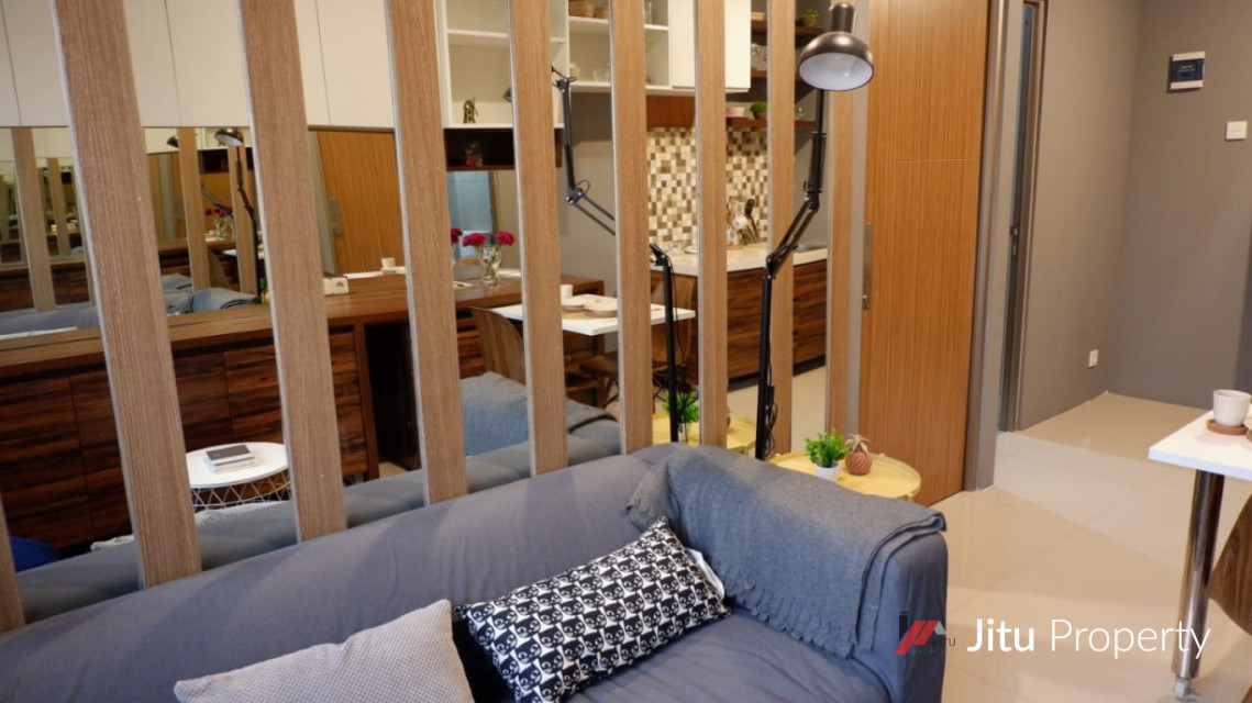 Dijual Unit Apartment LRT City Royal Sentul Park 1BR A Lantai 21 No 26