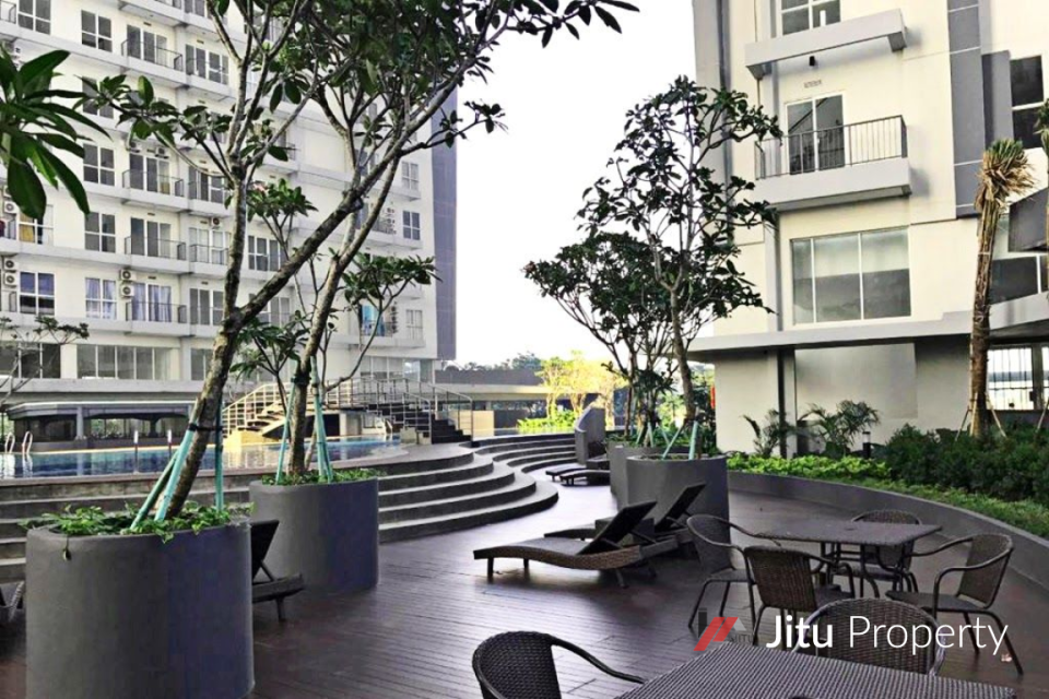 Dijual Unit Apartment Casa De Parco 1BR Full Furnished