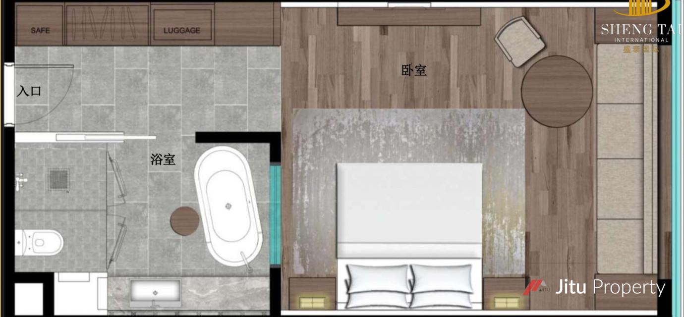 The Sail Melaka - Bay 2 5 Star Luxury Hotel. No Unit 1807. Malaysia