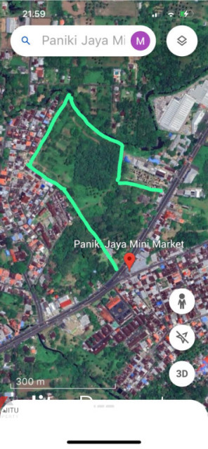 Tanah Strategis Dekat Airport Sam Ratulangi Manado 80.000m2
