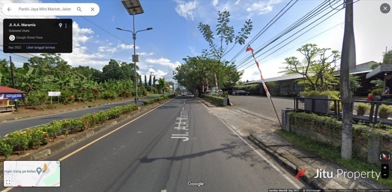 Tanah Strategis Dekat Airport Sam Ratulangi Manado 80.000m2 