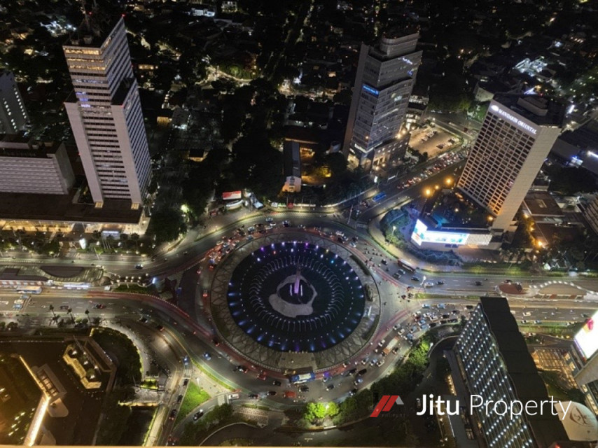 Disewakan Unit Apartment Mewah Renovated Kempinski Depan HI Pusat