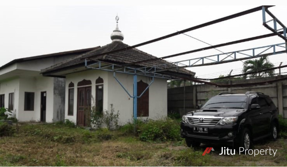 Dijual Pabrik Jatake Komplek Industri 10 Menit ke Exit Toll Cikupa.