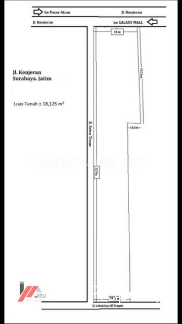 Tanah Raya Kenjeran Strategis Komersial Cocok untuk Segala Usaha