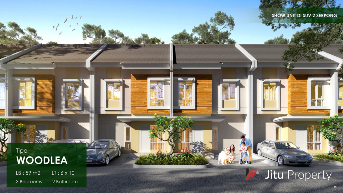 Dijual Rumah Kawasan Ecoardence Residence Tipe Woodlea Unit 6 BB 11