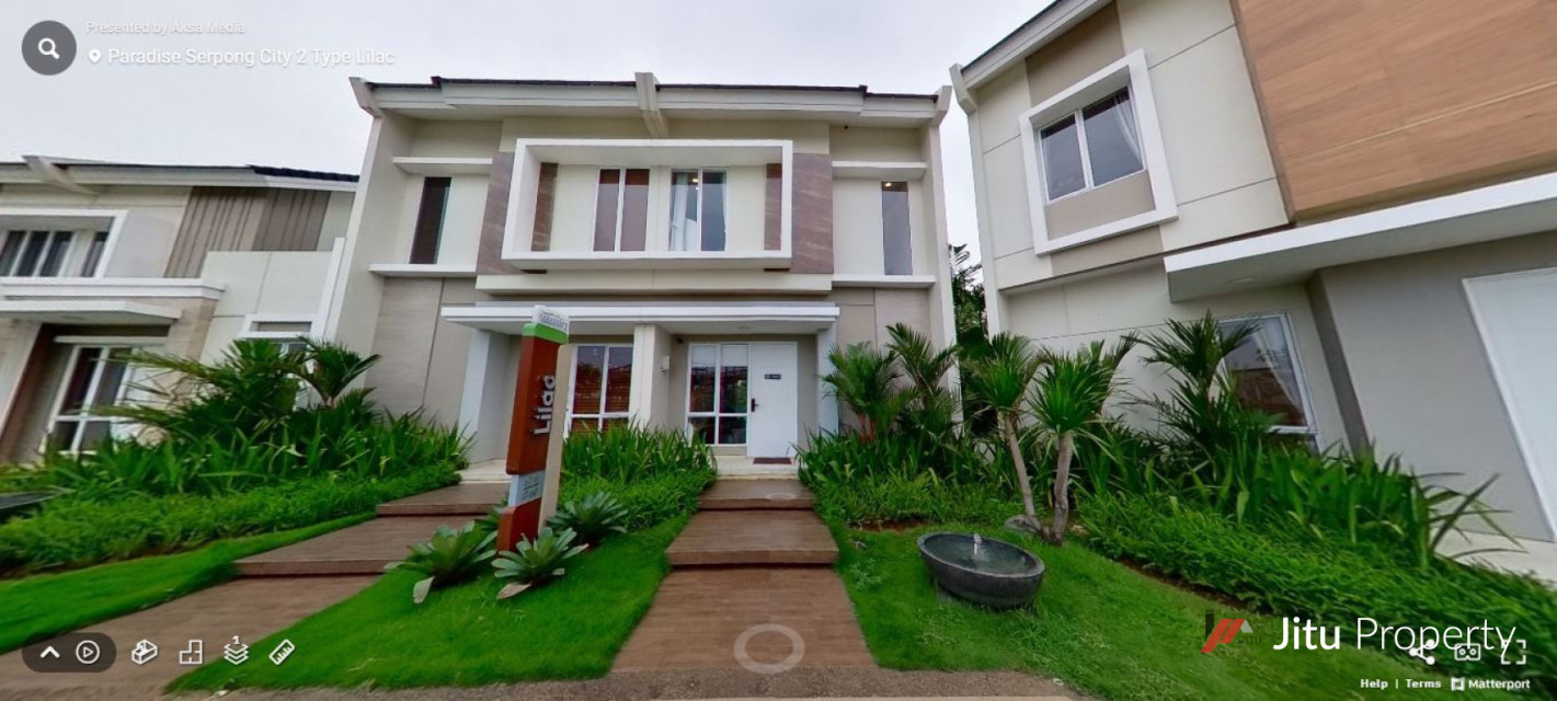Dijual Rumah di Paradise Serpong City 2 Tipe Lilac Unit 5 BB 5
