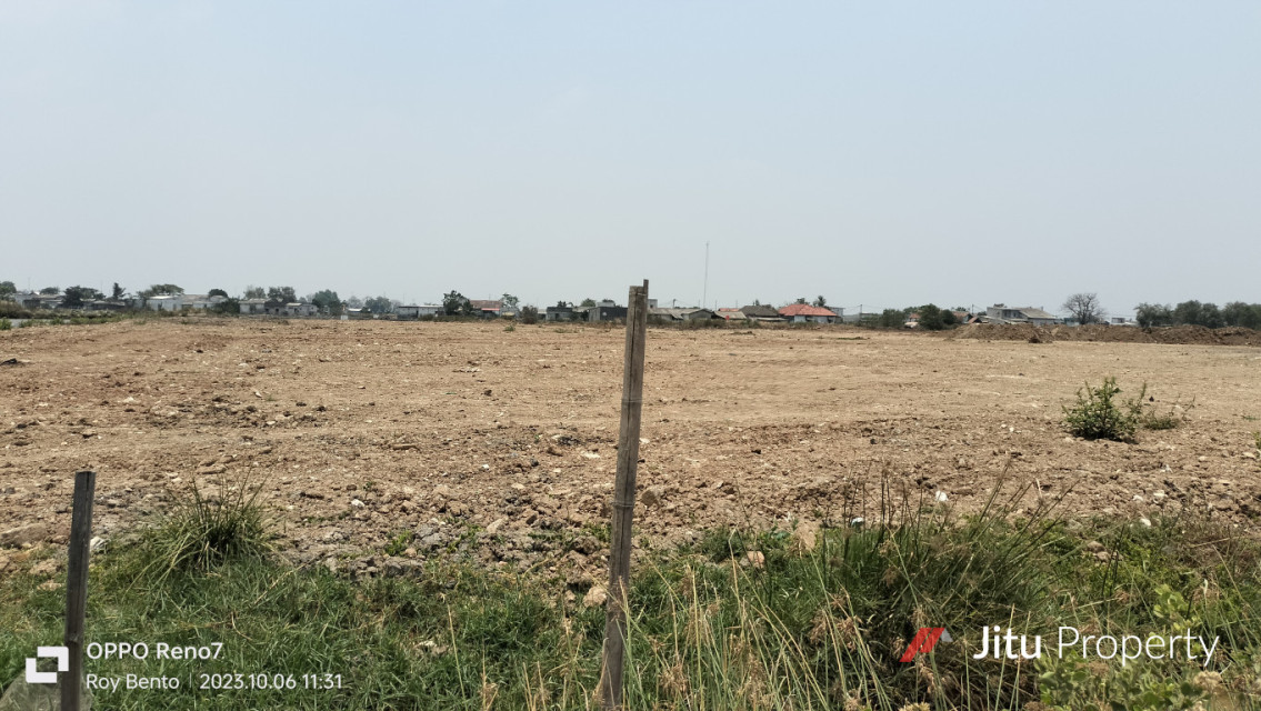 Cocok Untuk Gudang Dijual Tanah di Marunda 14 Ha Dekat Marunda Center