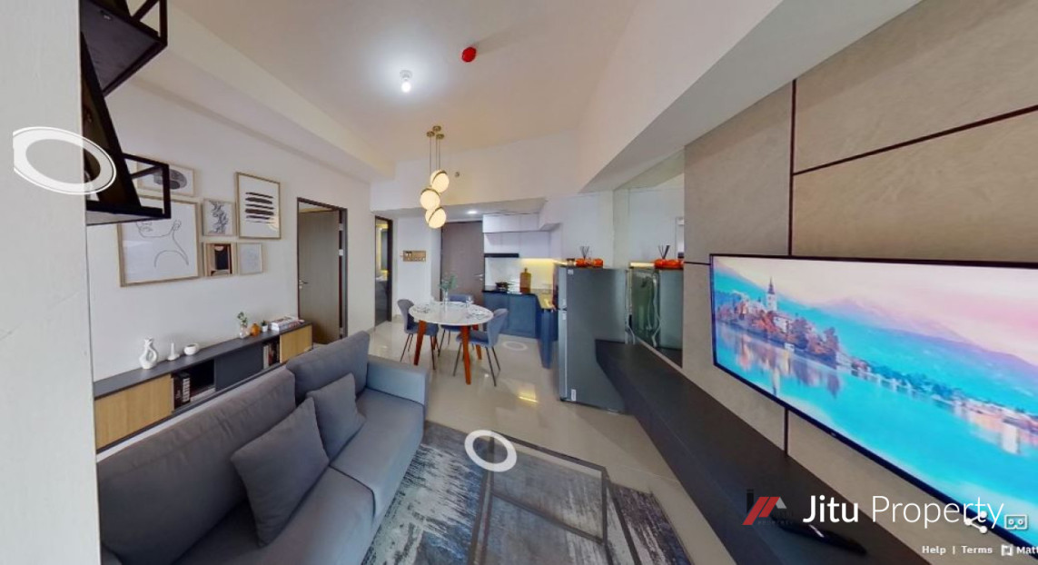 Dijual Unit LRT City Ciracas Tower Azure lantai 14 No. Unit 49 2 BR-2