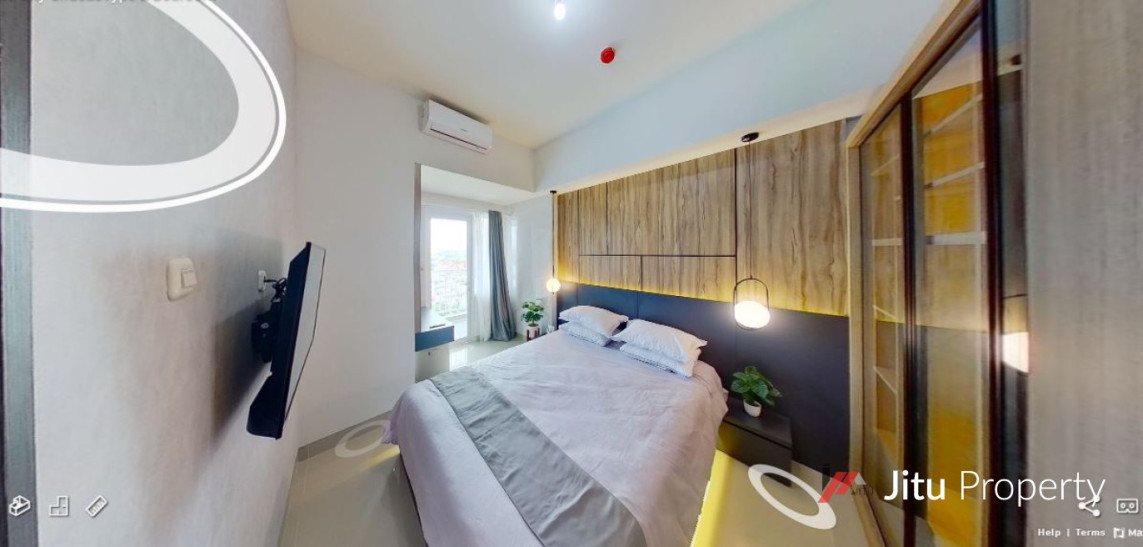 Dijual Unit LRT City Ciracas Tower Azure lantai 14 No. Unit 49 2 BR-2