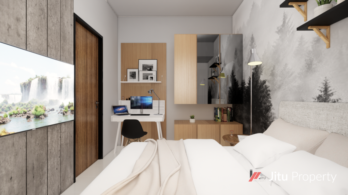 Dijual Unit LRT City Ciracas Tower Azure lantai 20 No. Unit 47 2 BR-2