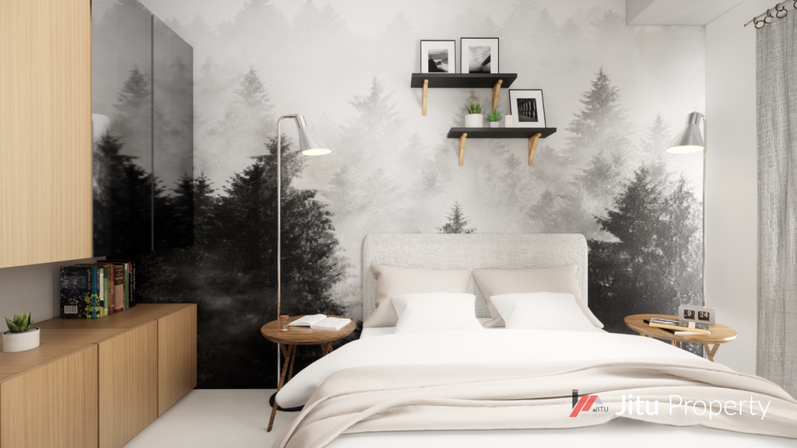 Dijual Unit LRT City Ciracas Tower Azure lantai 26 No. Unit 49 2 BR-2