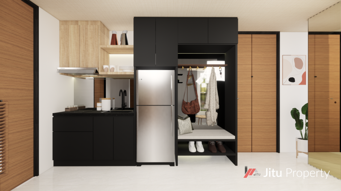 Dijual Unit LRT City Tower Azure lantai 22 No. Unit 54 2 BR Corner