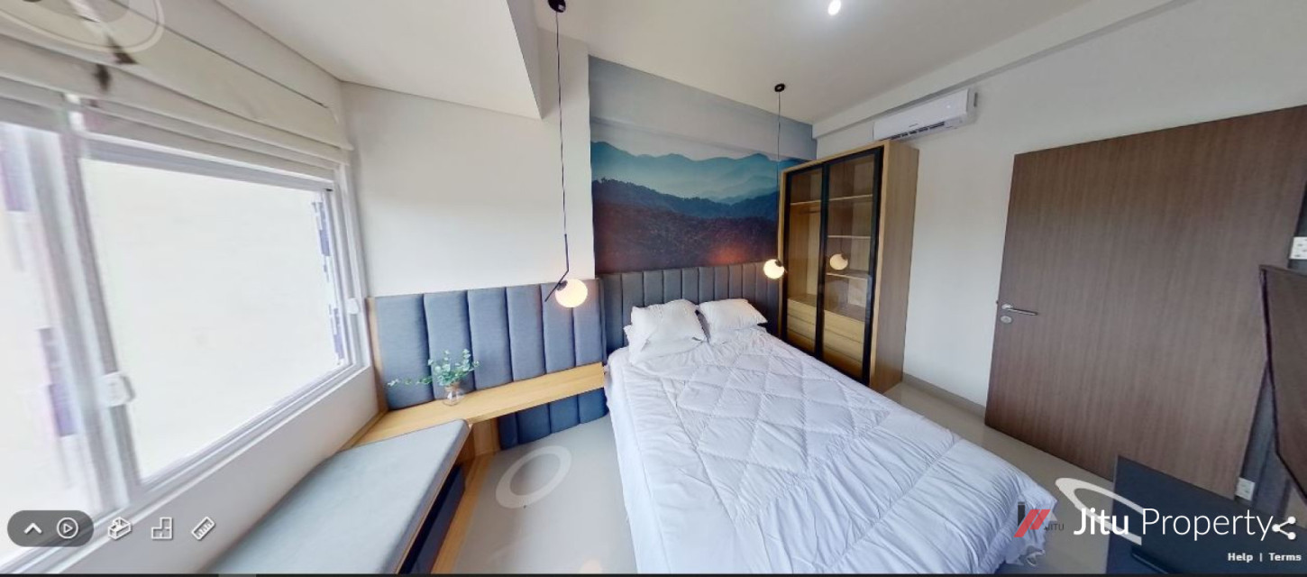 Dijual Unit LRT City Tower Azure lantai 27 No. Unit 54 2 BR Corner