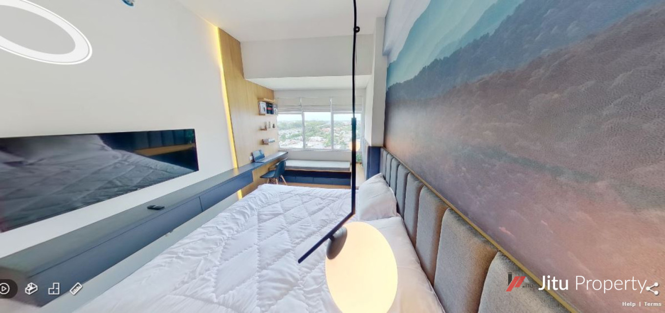 Dijual Unit LRT City Tower Azure lantai 27 No. Unit 54 2 BR Corner