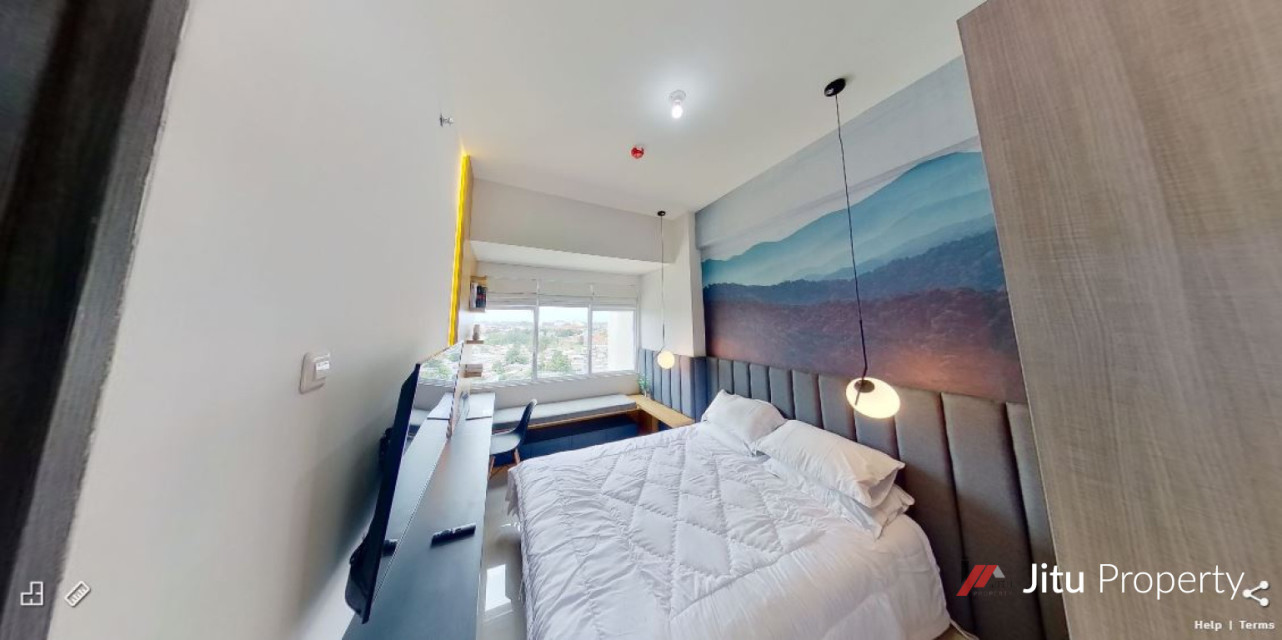 Dijual Unit LRT City Tower Azure lantai 28 No. Unit 20 2 BR Corner