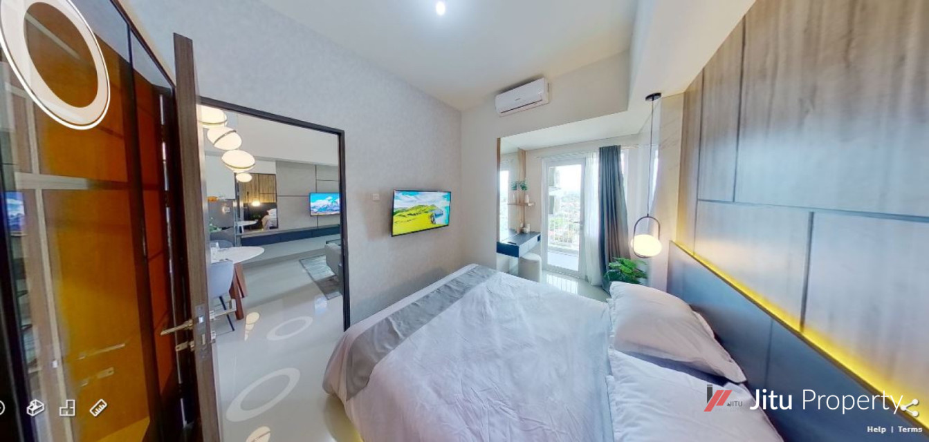 Dijual Unit LRT City Ciracas Tower Azure lantai 30 No. Unit 26 2 BR