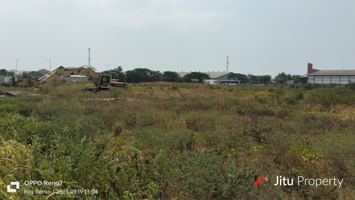 Cocok Untuk Gudang Dijual Tanah di Marunda 1.9 Ha Dekat Pintu Tol