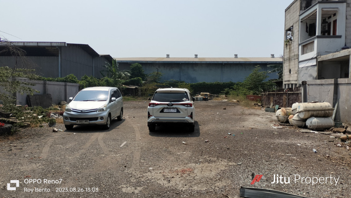 Cocok Untuk Gudang Dijual Tanah di Cilincing Jakarta Utara 1.000 m2