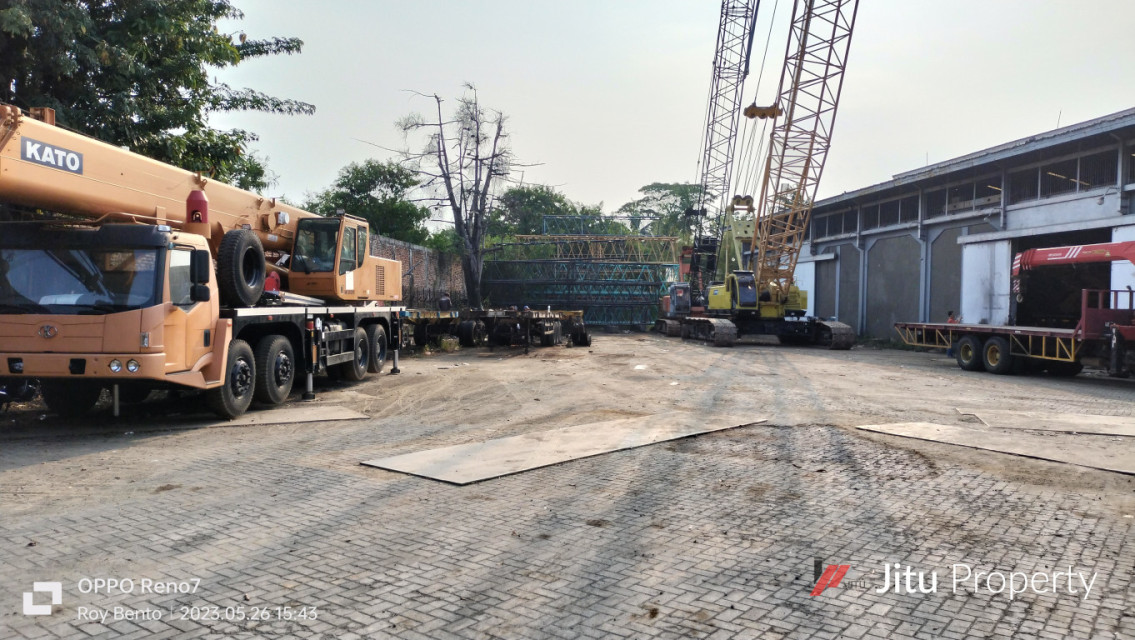 Termurah Dijual Gudang di Cakung Cilincing 5.800 m2 Pinggir Tol Cakung