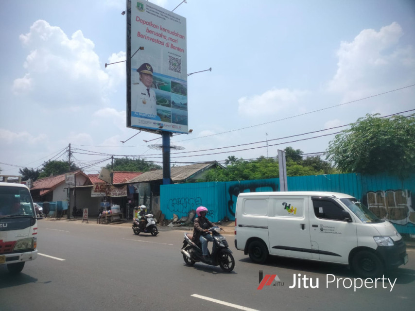 Termurah Dijual Tanah di Raya Serpong Tangerang 7.800 m2 Komersil