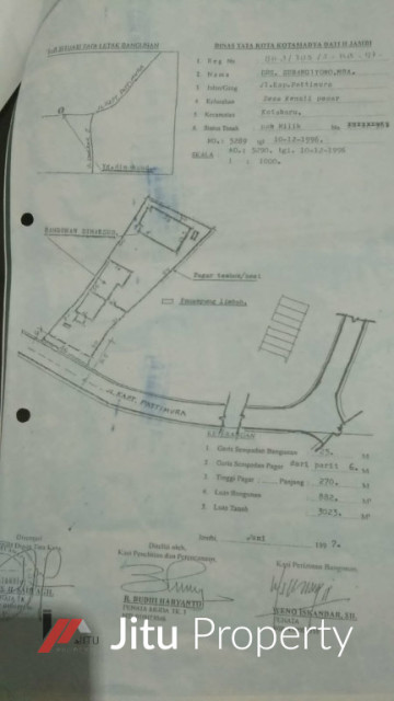 Termurah Dijual Tanah dan Gudang di Jln Pattimura Simpang Rimbo Jambi