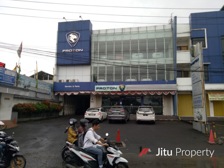 Murah Dijual Gedung Showroom Mobil dan Bengkel di Pancoran Mas Depok