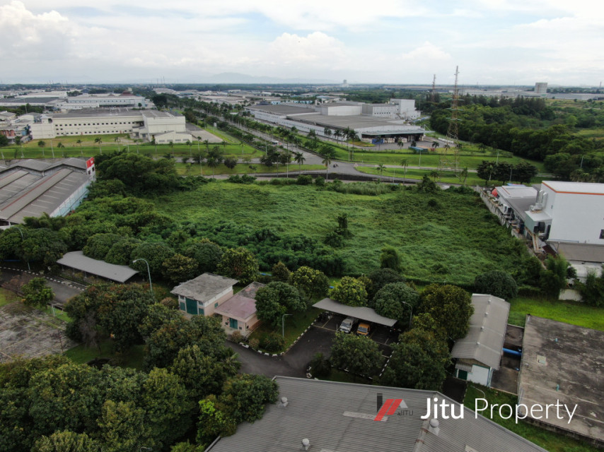 Dijual Murah Tanah di Delta Silicon Cikarang 1.4 Ha Cocok Untuk Gudang