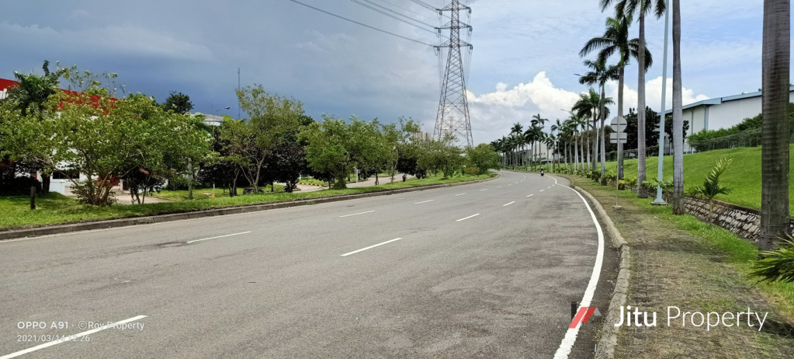 Dijual Murah Tanah di Delta Silicon Cikarang 1.4 Ha Cocok Untuk Gudang