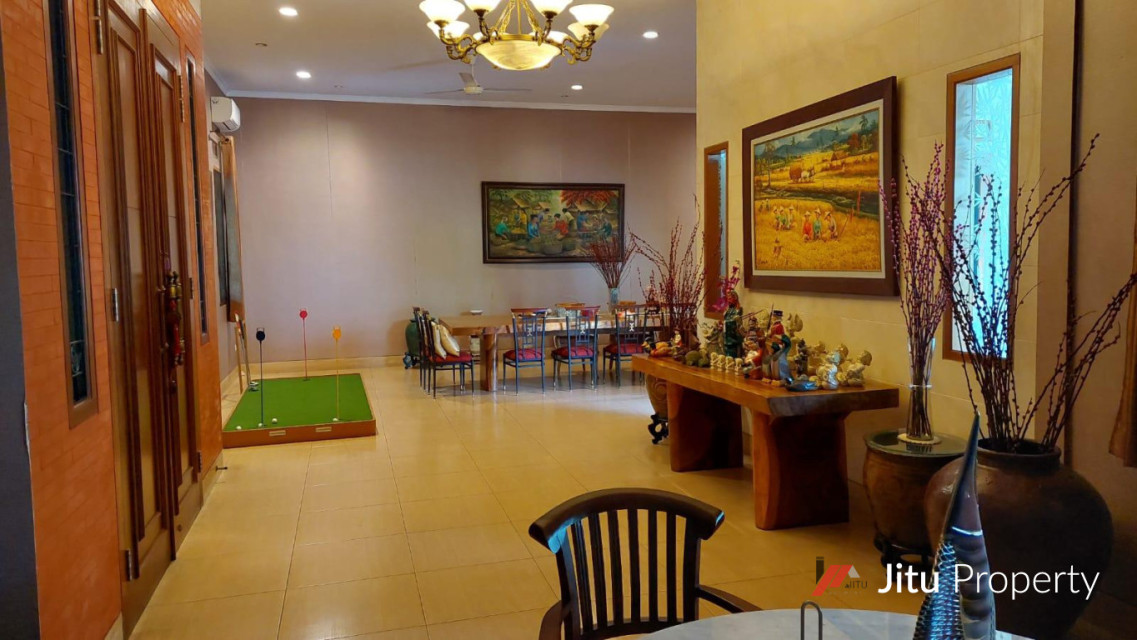 Di jual Villa Cibubur Indah Rumah Paviliun,Aula Cozy Cibubur