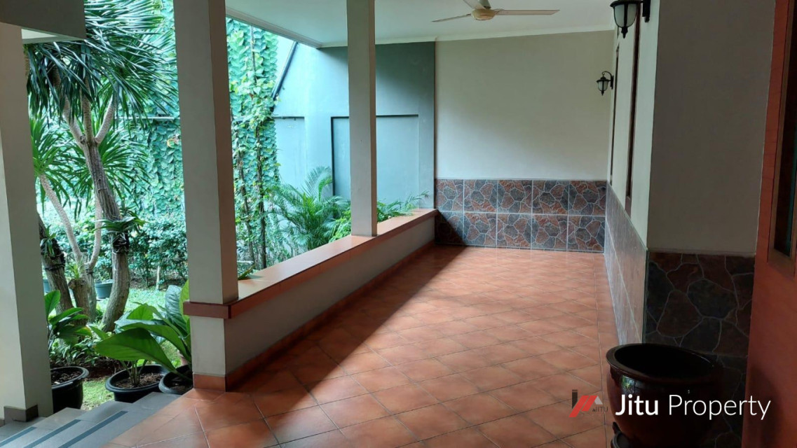 Di jual Villa Cibubur Indah Rumah Paviliun,Aula Cozy Cibubur